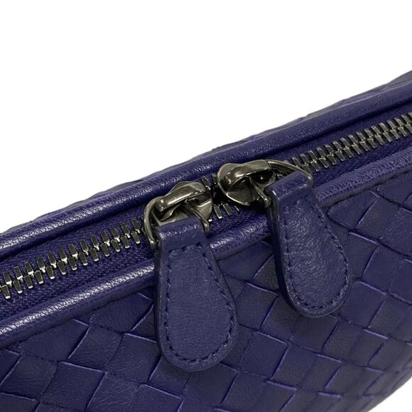 BOTTEGA VENETA Nodini - Navy Leather Shoulder Bag 764-081925 - Picture 10 of 14